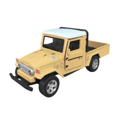 Caminhonete Bandeirante Marrom Carrinho em Miniatura De Metal
