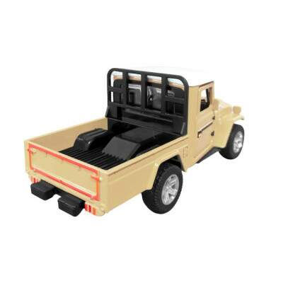 Caminhonete Bandeirante Marrom Carrinho em Miniatura De Metal