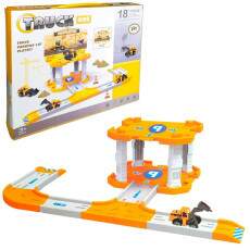 Brinquedo Infantil Posto de Gasolina Pista de Estacionamento com Caminh�o