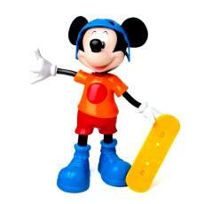 Boneco do Mickey Mouse Radical Articulado com Falas 24cm Elka
