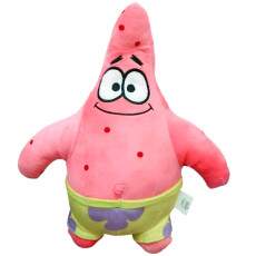 Pel�cia Bob Esponja do Patrick Estrela Grande 30cm Multikids