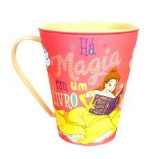 Copo Infantil da Princesa Bela Disney Caneca de 360ML ? 1 Unidade