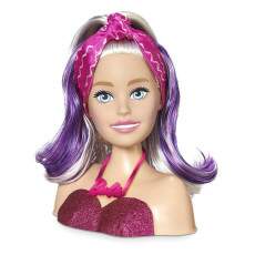 Boneca Barbie busto Styling Faces V�rios Estilos 22 Acess�rios Mattel