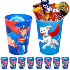 Kit 10 Copos Super Homem Lembrancinha Decora��o de Festa Infantil Superman