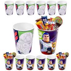 Kit 10 Copo Buzz Lighyear para Festa infantil Lembranas e Aniversrio Toy Story