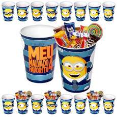 Kit 10 Copo dos Minions para Festa infantil e Anivers�rio 320ml