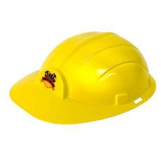 Capacete de Brinquedo Infantil Construtor Adulto Tamanho �nico