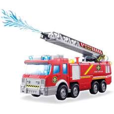 Caminh�o de Bombeiros Infantil Som Luz que Lan�a Agua
