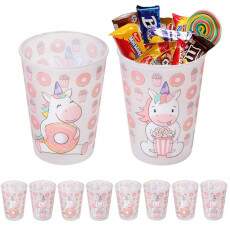 Kit 10 Copo de Unicrnio para Festa infantil e Aniversrio 320ml