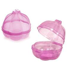 Kit com 2 Potes para Armazenar Cebola e Alho 250ml da Plas�til