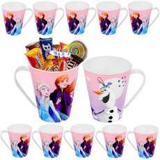 Kit 10 Canecas Princesa Frozen Elsa e Anna Festa Infantil Anivers�rio