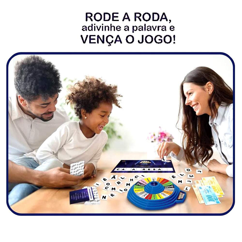Jogo Infantil Roda Roda Jequiti Silvio Santos Original Elka