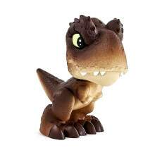 Dinossauro Tiranossauro Rex Marrom Infantil Dinos Baby Macio Pupee Original