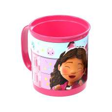 Caneca Divertida Girat�ria Casa M�gica da Gabby 360ml