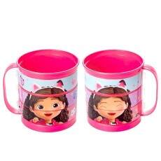Kit 2 Canecas Divertida Girat�ria Casa M�gica da Gabby 360ml