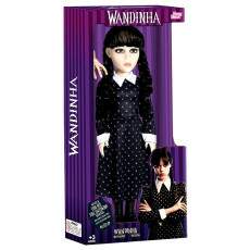 Boneca Wandinha 45cm + M�ozinha Addams Original Baby Brink