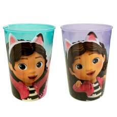 2 Copos Infantil Casa M�gica da Gabby 320ml Meninas Original