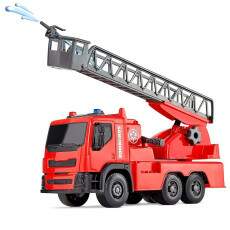 Caminh�o de Brinquedo dos Bombeiros que esguicha Agua com escada articulada Roma