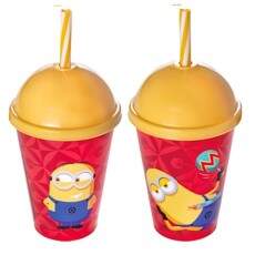 Kit 2 Copo Infantil Minions 280ml Decora��o Festa Infantil