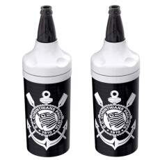 Kit 2 Porta Garrafas de Cerveja 600ml Corinthians Licenciado