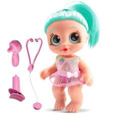 Boneca M�dica +Acess�rios Rainbow Baby Articulada Bambola