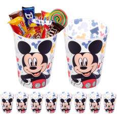 Kit 10 Copos Mickey Pluto Pateta Pato Donald Festa Infantil