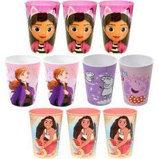 Copo p/ base De Ovos De Pascoa Caseiro Moana Gabby e Frozen - 10 Unidades