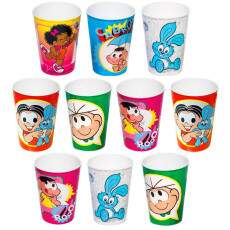 Kit 10 Copos para Base de Ovo de P�scoa Caseiro Turma da M�nica