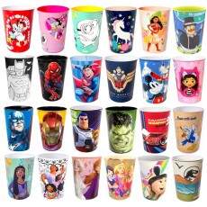 Copo Plas�til 320ml Estampado para Base de Ovo de P�scoa ? 60 und