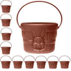 Kit 10 Cestas Coelho com Al�a para Kits P�scoa Doces Atacado