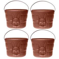 Kit 4 Cestas Coelhinho com Al�a p/ Montar Kit p�scoa e Doces