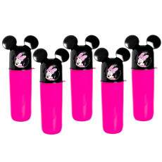 Kit 5 Tubos Orelha Minnie Multiuso Lembrana Festa Infantil