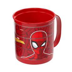 Caneca Girat�ria Divertida do Homem Aranha 360ml Plas�til ? 1 UN