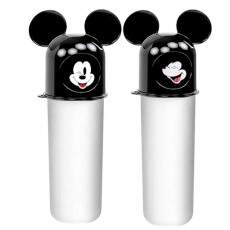 Kit com 2 Box Multiuso Porta Objetos e Escova dentes Mickey