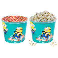 2 Baldes de Pipoca Minions 2L Meu Malvado favorito Original