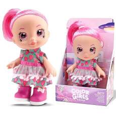 Boneca Color Girls com Cabelo e Olh�o Rosa Bambola