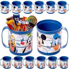 Kit 20 Canecas Divertidas Mickey p/ Doces Festa Infantil Lembran�a Sacolinha Surpresa