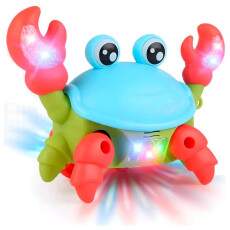 Caranguejo de Brinquedo Fuj�o Interativo com Som Eletr�nico