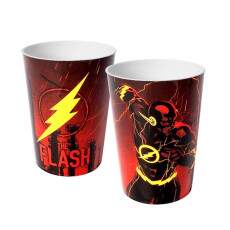 Copo Infantil do Super Her�i Flash 320ml Original Plas�til