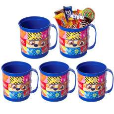 5 Copos Patrulha Canina Decora��o Festa Sacola Surpresa