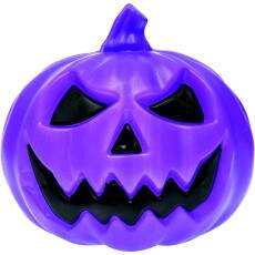Ab�bora Roxa Decorativa Grande Dia Bruxas Festa Halloween - 1 Unidade