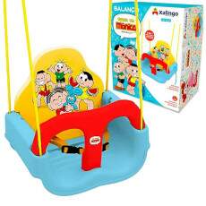 Balan�o de Brinquedo Infantil Turma da M�nica 3 em 1 com Ajustes seguro at� 36kg
