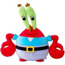 Pel�cia do Desenho Bob Esponja Seu Sirigueijo 24cm Multikids