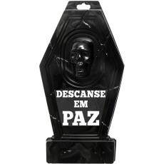 Painel Decorar Parede L�pide Preta 50cm Halloween Dia Bruxas