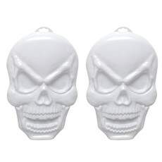 2 Caveiras Gigante Pendurar e Decorar Festa Bruxas Halloween