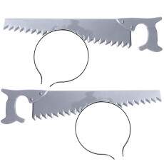 2 Tiaras Serrote Fantasia dia das Bruxas Halloween Infantil