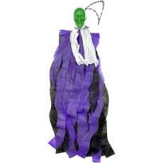 Boneco Decorativo Bruxo de Enfeite Festa Halloween Bruxas