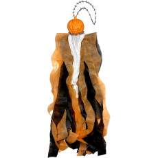 Boneco Ab�bora Decorativo Bruxo Enfeite Festa de Halloween