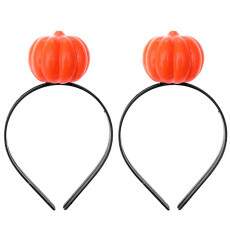 2 Tiara de Ab�bora Fantasia dia Bruxas Halloween Infantil