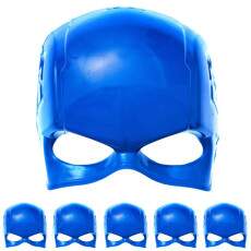 5 M�scara Capit�o Am�rica Fantasia Festa Infantil Lembran�a